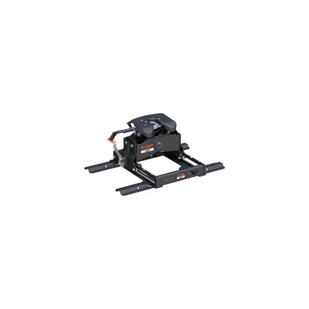 A20 Sliding 5th Wheel Hitch with Rails - 20,000 lbs. - CUR16631
